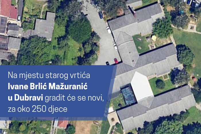 Slika vrtića sa Google Maps